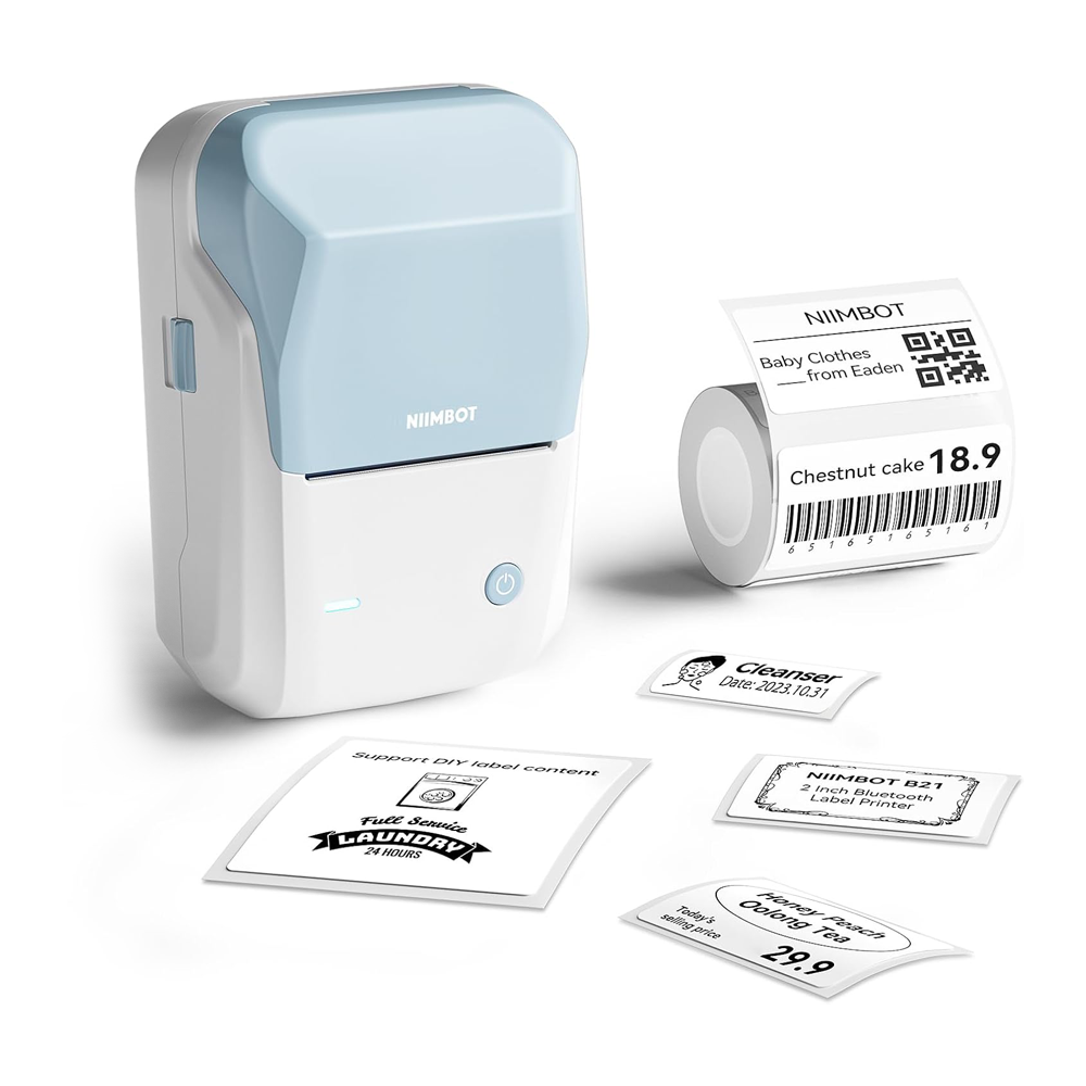 Niimbot B1 Portable Thermal Label Printer 2 inch | Label Printer | SASKA Trading
