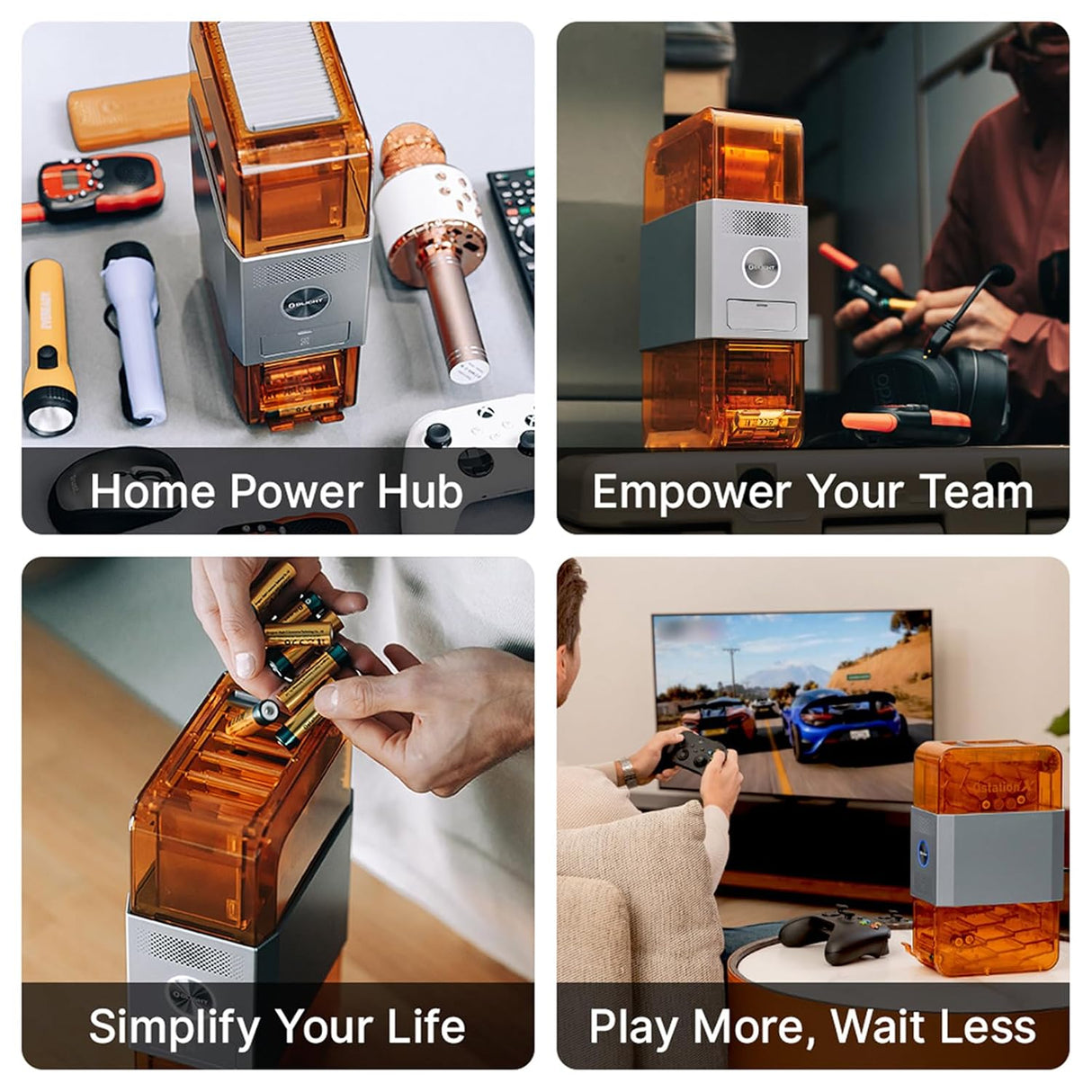 3 in 1 Smart Battery Charger Ostation X for NiMH AA Rechargeable Batteries by Olight | Battery Charger | SASKA Trading