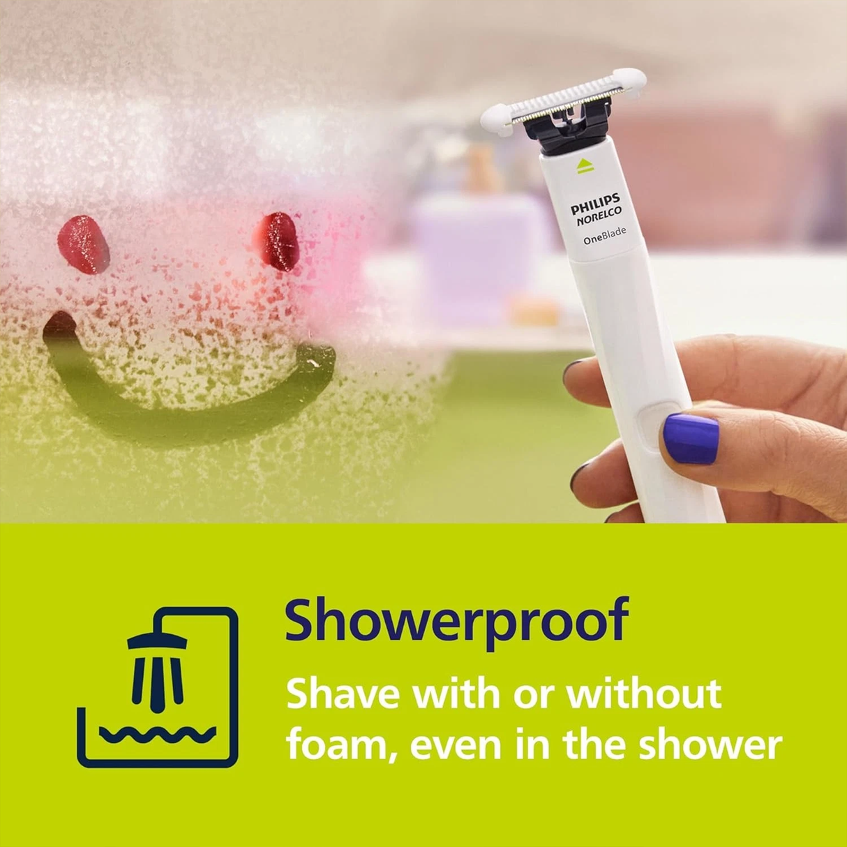 OneBlade Intimate & Body Trimmer – Unisex Electric Grooming Tool by Philips