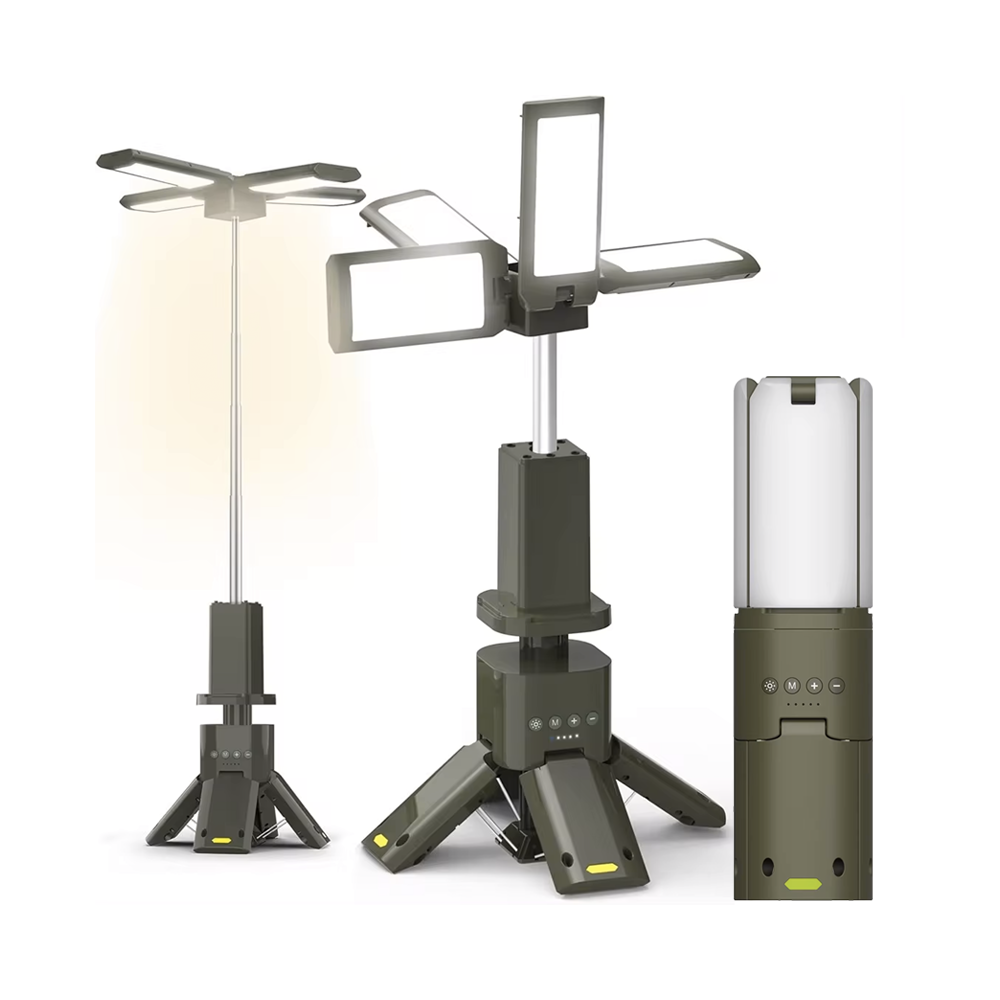 Rechargeable Multifunctional Outdoor Waterproof Four Leaf Camping Light Z2 | Camping Light | SASKA Trading