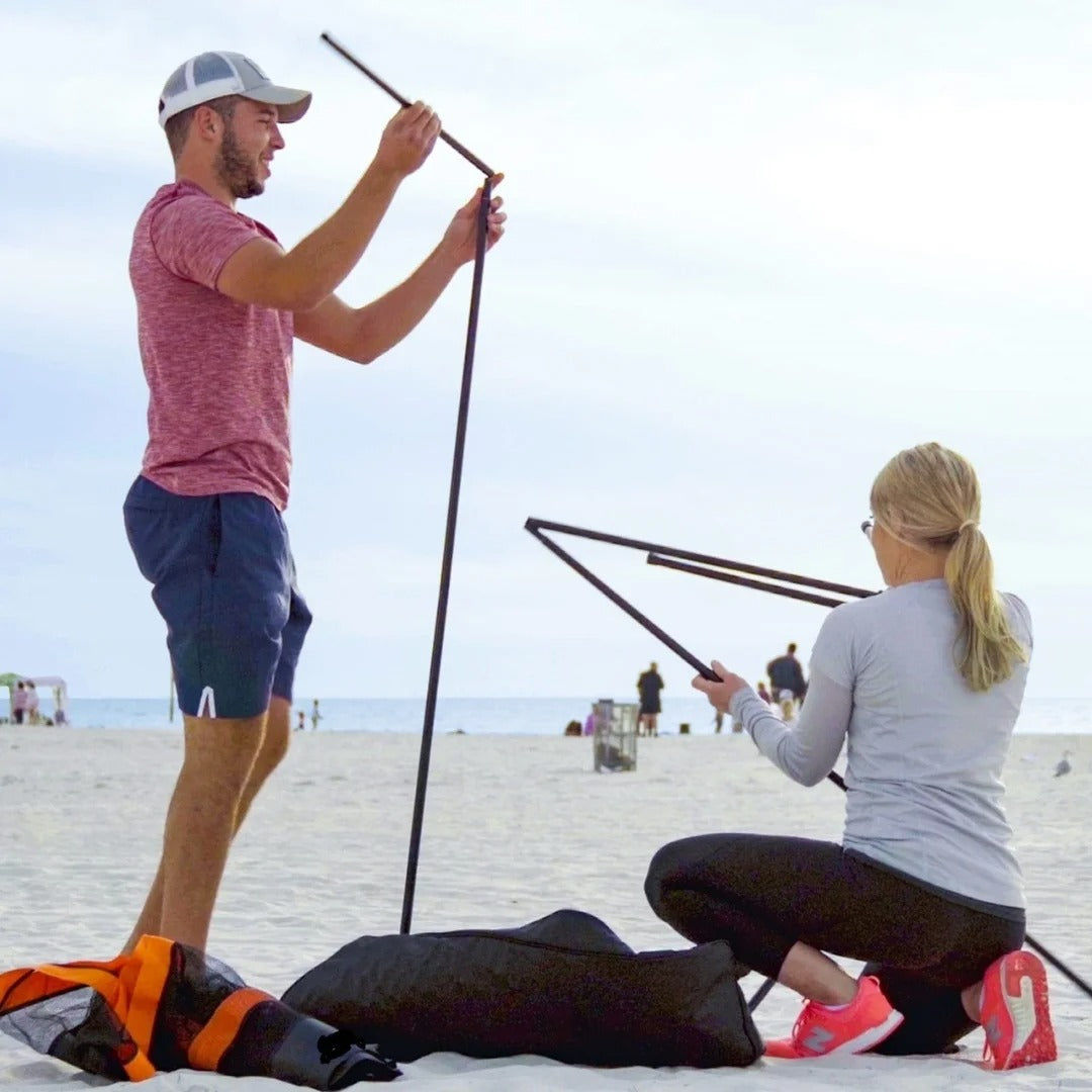 Sport Paddle Game with Net, Indoor and Outdoor Play, Pickleball-Style