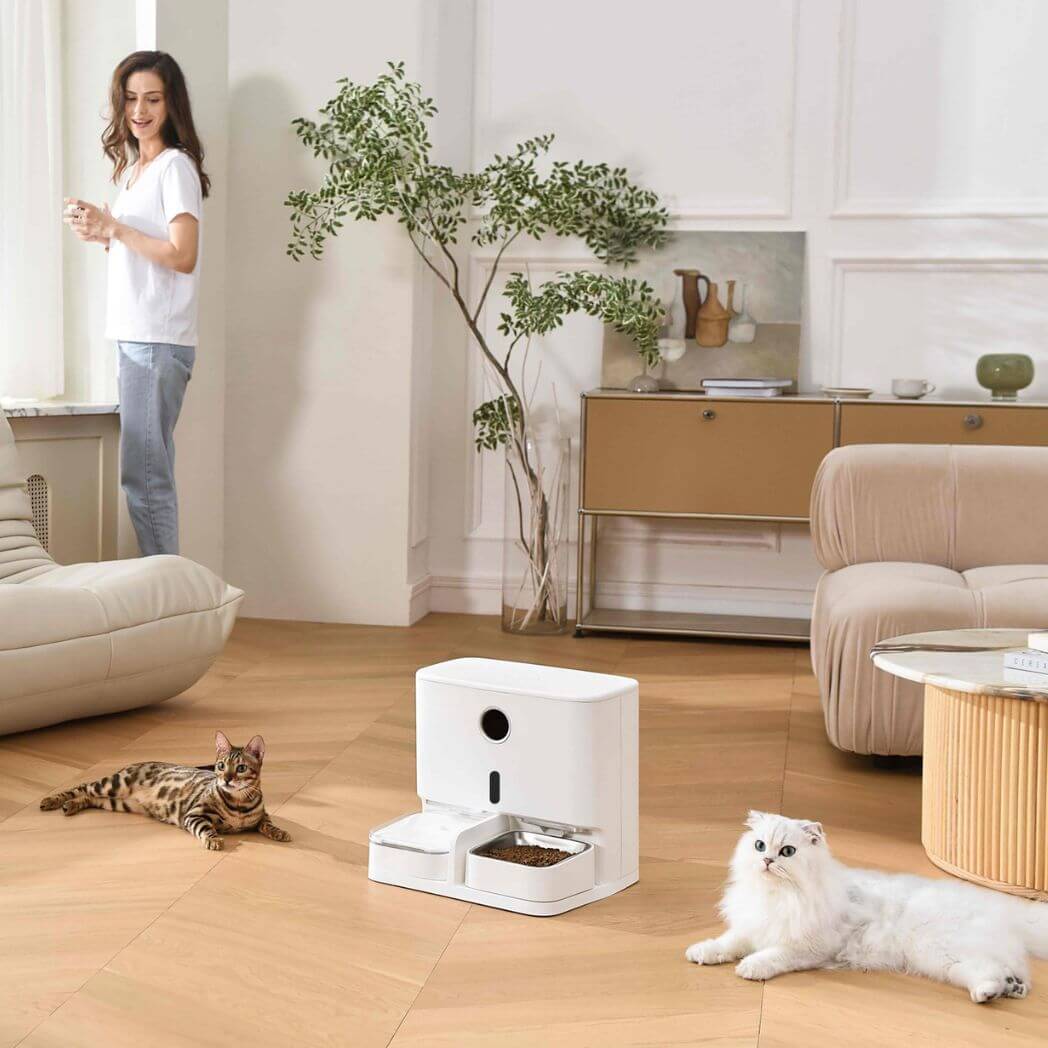 Pet Marvel 2 In 1 Pet Feeder and Water Dispenser | Pet Feeder | SASKA Trading
