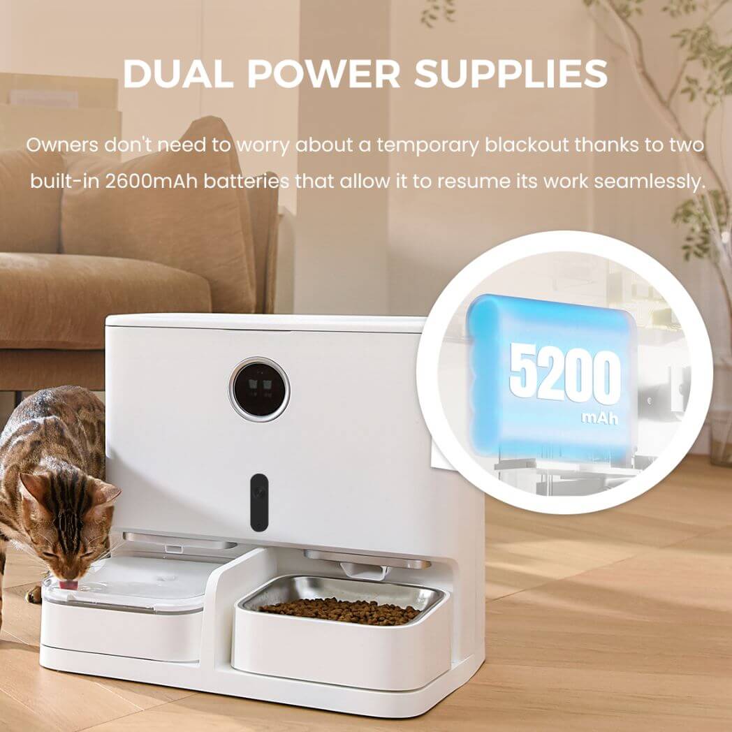 Pet Marvel 2 In 1 Pet Feeder and Water Dispenser | Pet Feeder | SASKA Trading