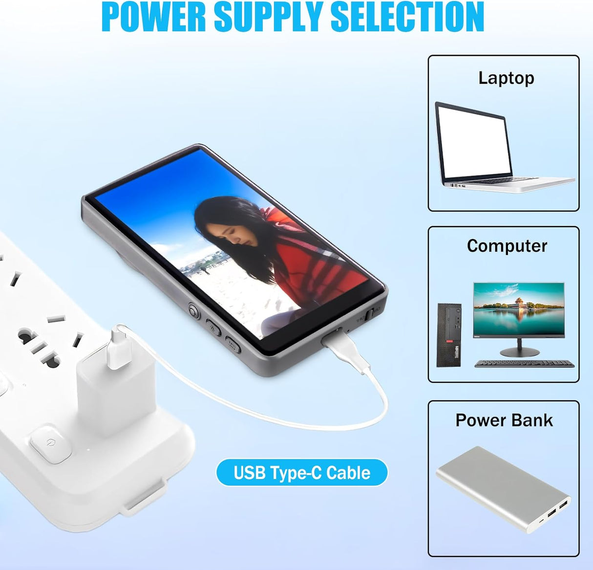 Phone Vlog Selfie Monitor Screen | Phone Screen Monitor | SASKA Trading