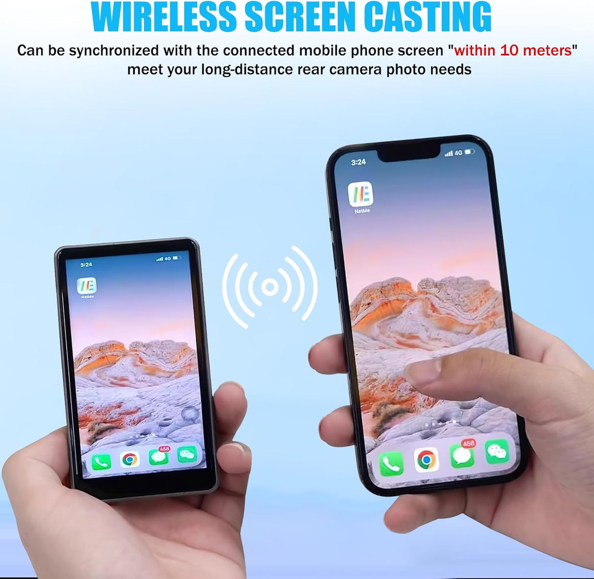 Phone Vlog Selfie Monitor Screen | Phone Screen Monitor | SASKA Trading