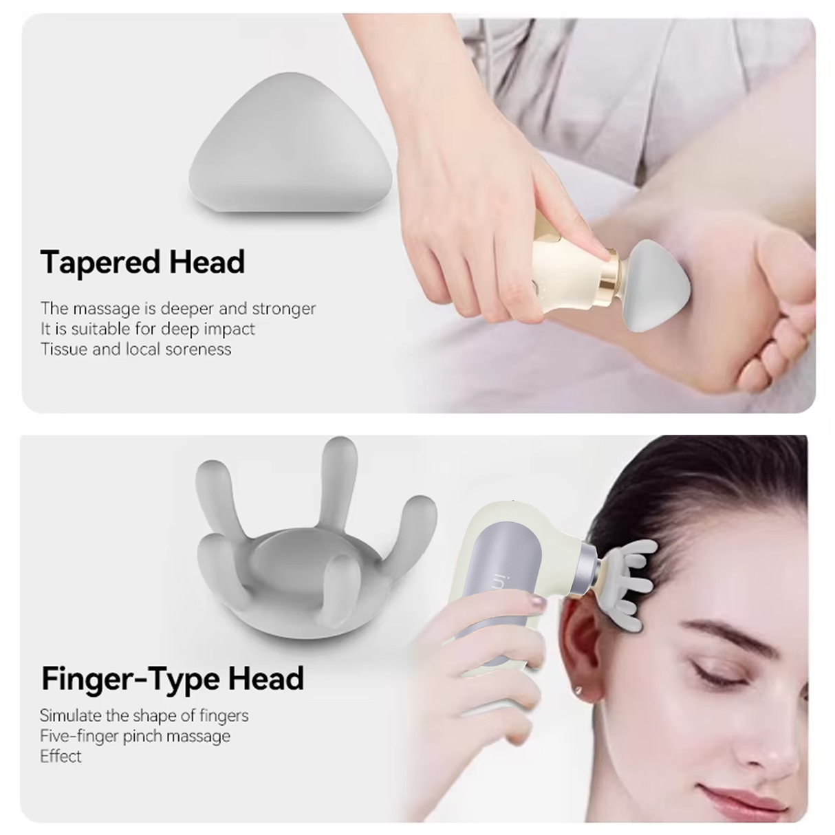 Pocket-Size Mini Electric Massage Gun – Rechargeable Deep Tissue Portable Massager