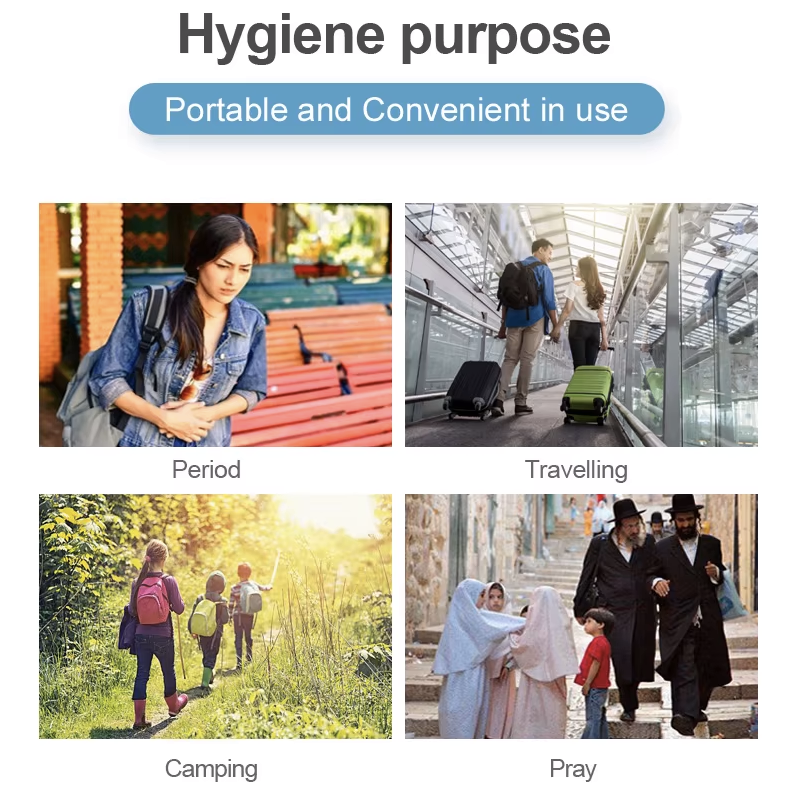 Pocket Travel Bidet Sprayer BS-21S by Blue Fire | Travel Bidet | SASKA Trading