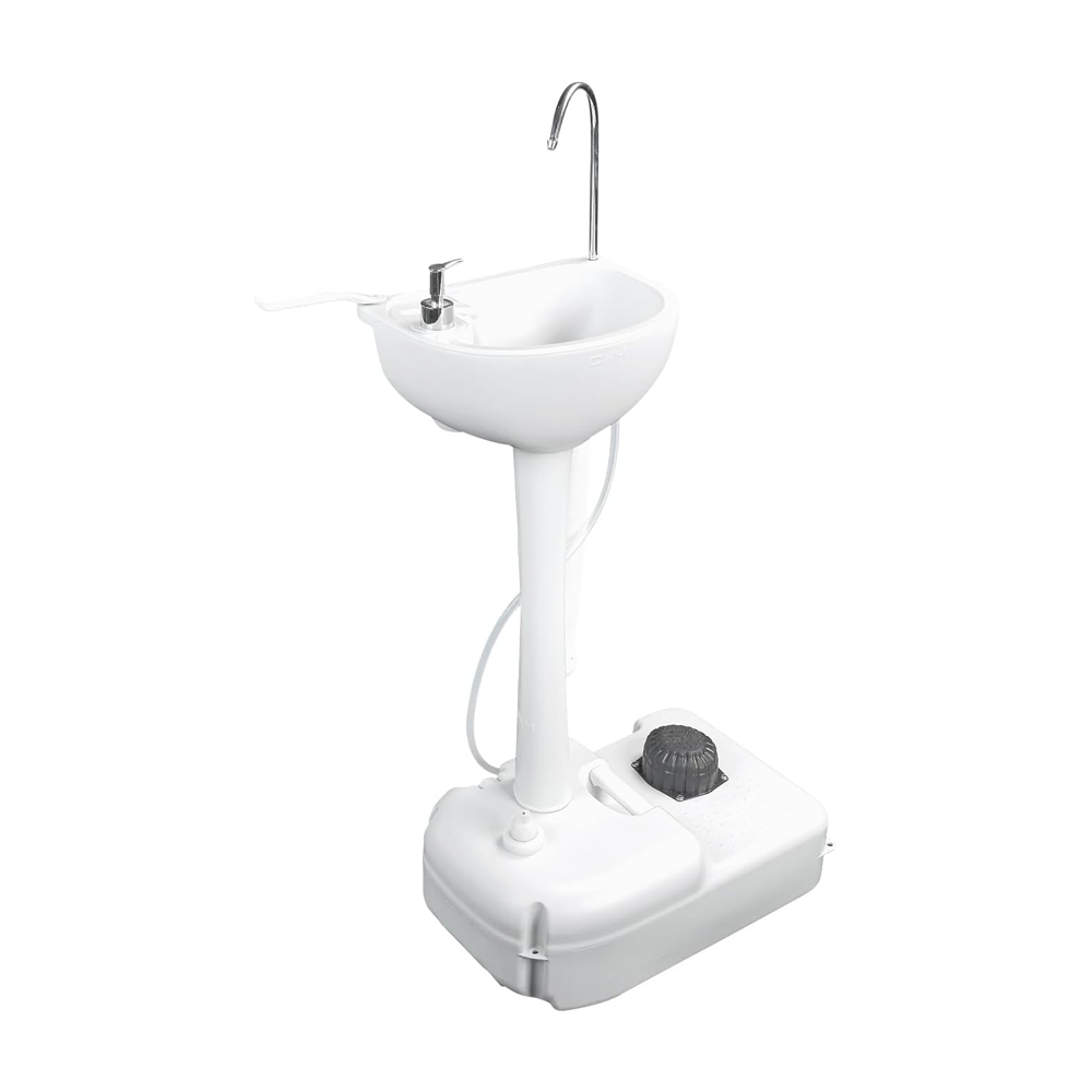 Portable Handwash Sink 17L with Folding Funnel by Porodo | Portable Sink | SASKA Trading