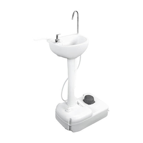 Portable Handwash Sink 17L with Folding Funnel by Porodo | Portable Sink | SASKA Trading