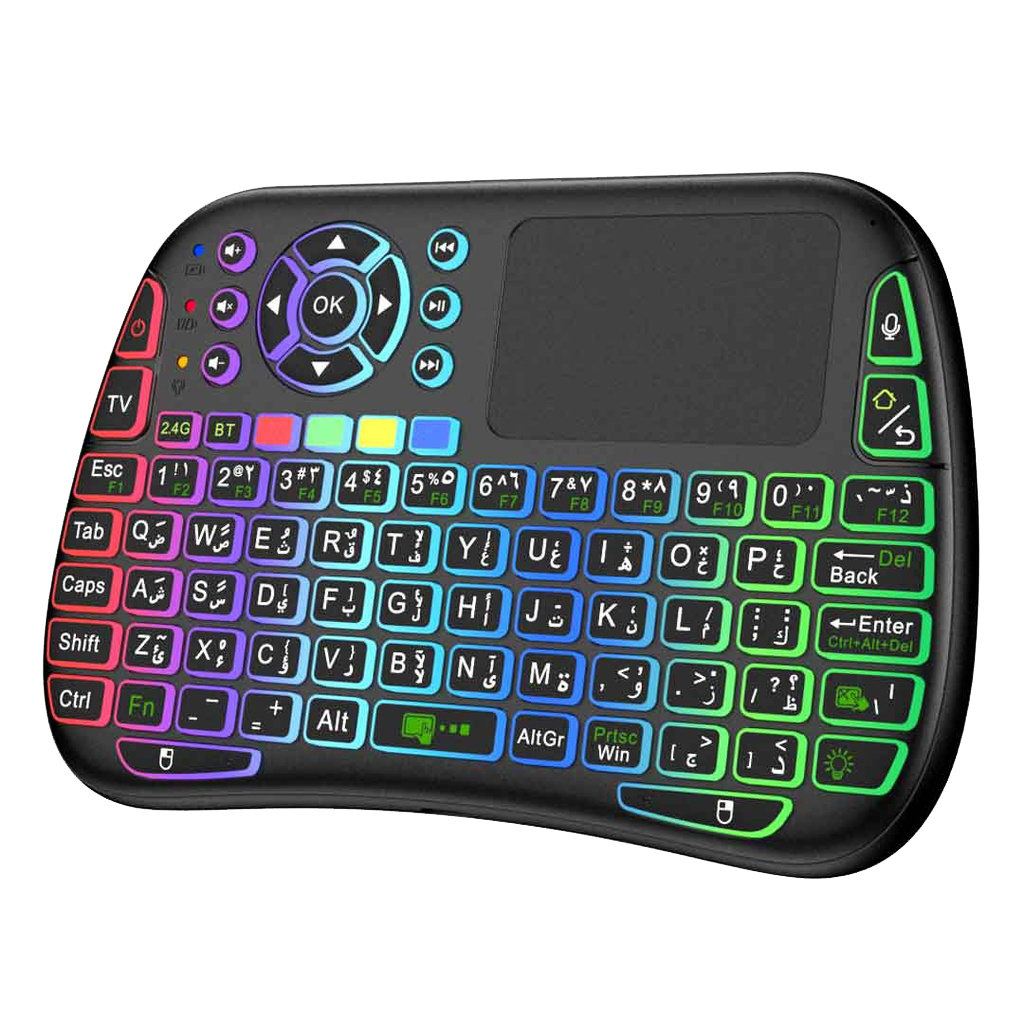 Porodo Universal Wireless Keyboard Remote & Mouse | Universal Remote | SASKA Trading
