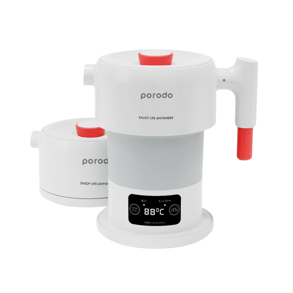 Portable Folding Electric Kettle by Porodo | Electric Kettle | SASKA Trading