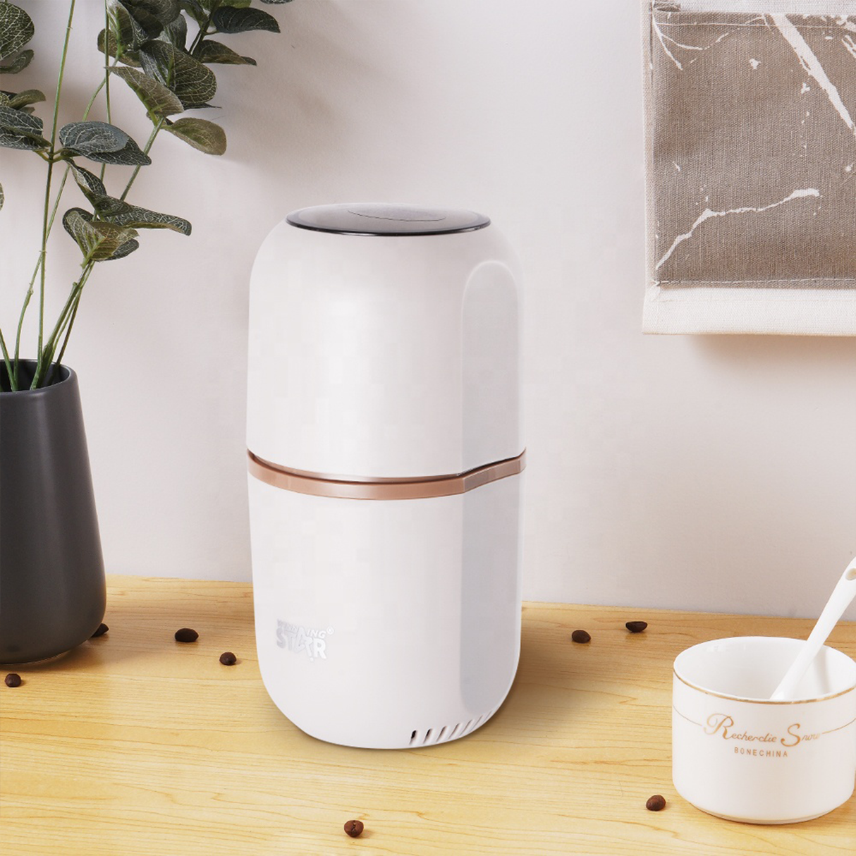 Portable 150W Electric Coffee Grinder with 80g Capacity & Pure Copper Motor – ST-9713 by Winning Star | SASKA Trading