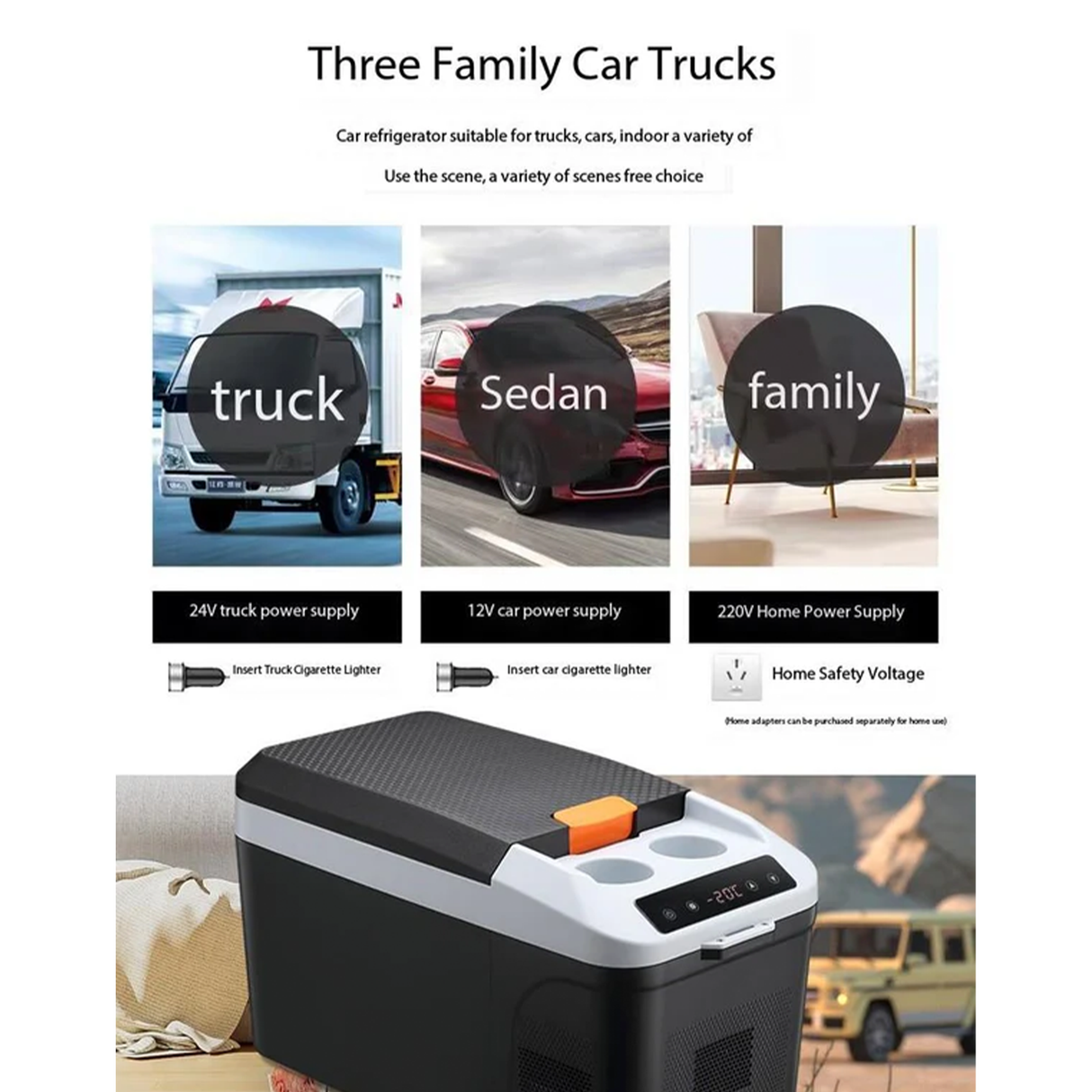 Portable Car Freezer & Refrigerator | Car Refrigerator | SASKA Trading
