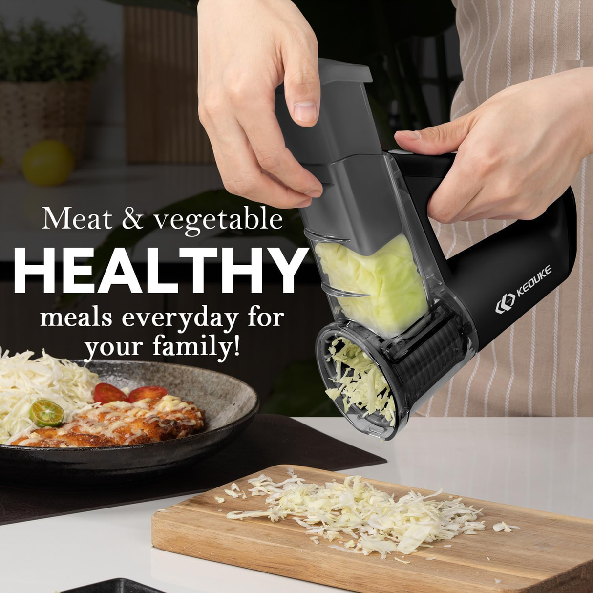 Portable Cordless Vegetable Slicer | Food Chopper | SASKA Trading