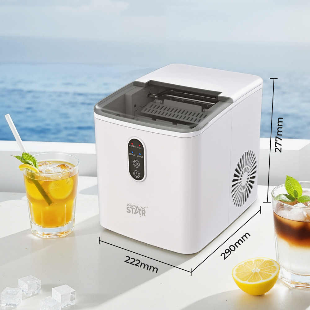 Portable Countertop Ice Maker by WINNING STAR | Ice Maker Machine | SASKA Trading