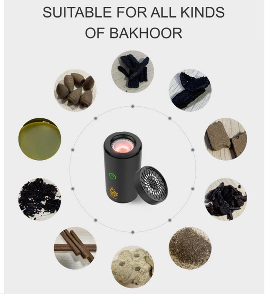 Portable Electric Bukhoor Burner X-003 | Incense Burner | SASKA Trading