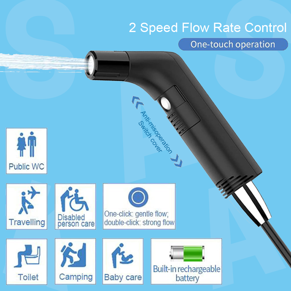 Portable Travel Hand Held Bidet Toilet Spray Shattaf | Travel Bidet | SASKA Trading