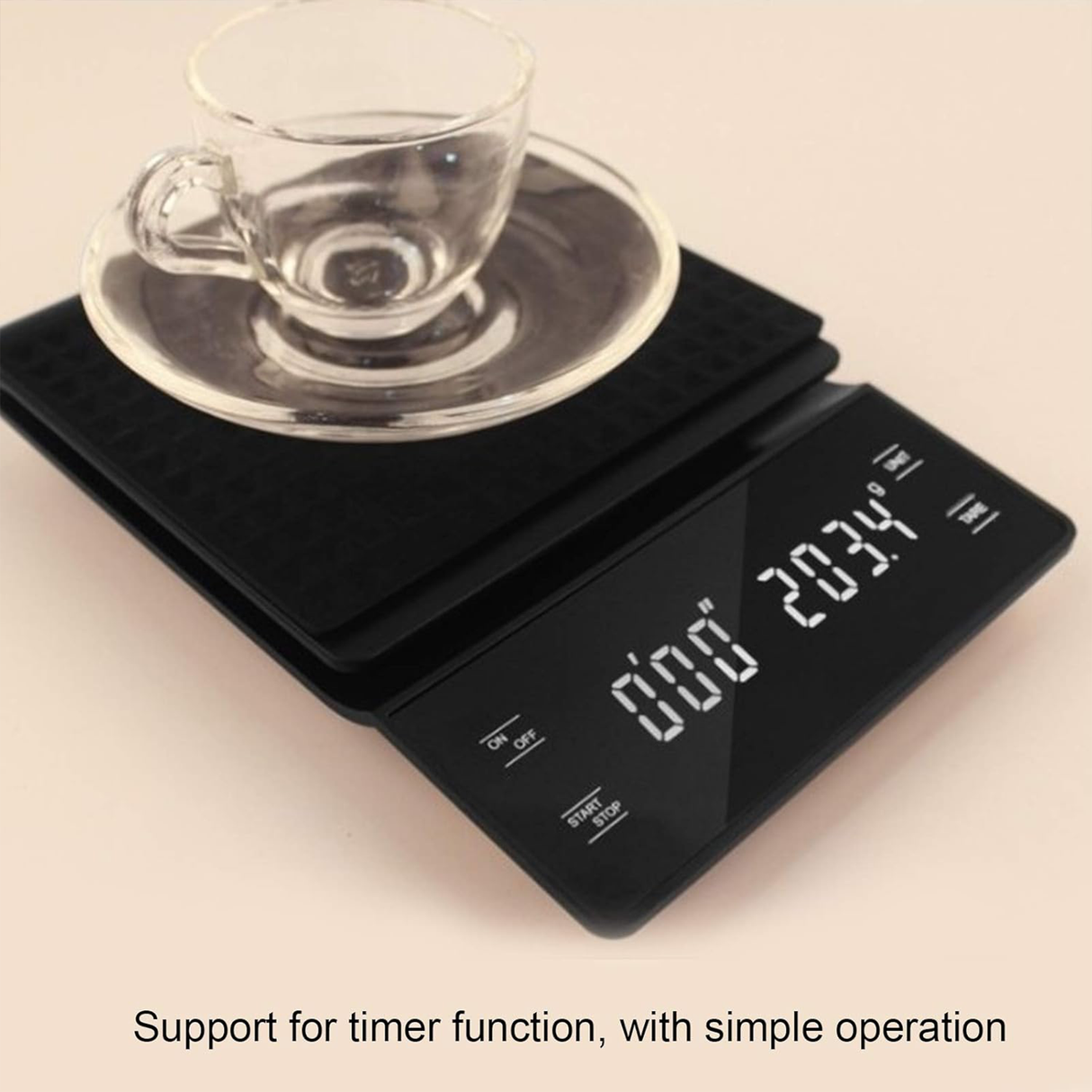 Portable Espresso Scale with Timer, Precision | coffee scale | SASKA Trading