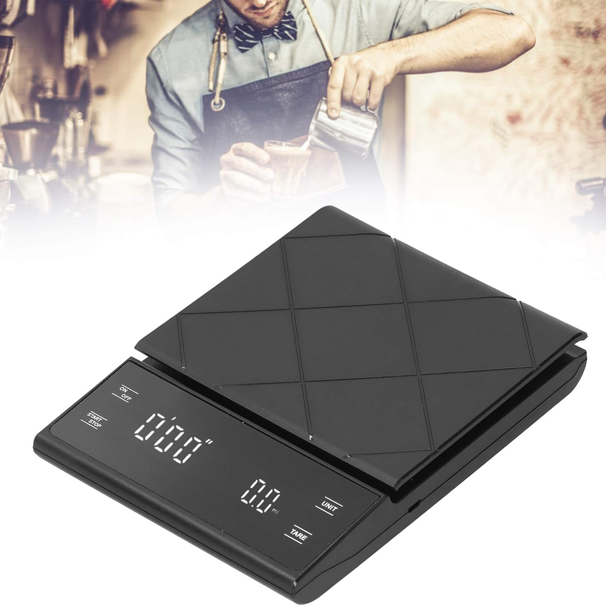 Portable Espresso Scale with Timer, Precision | coffee scale | SASKA Trading