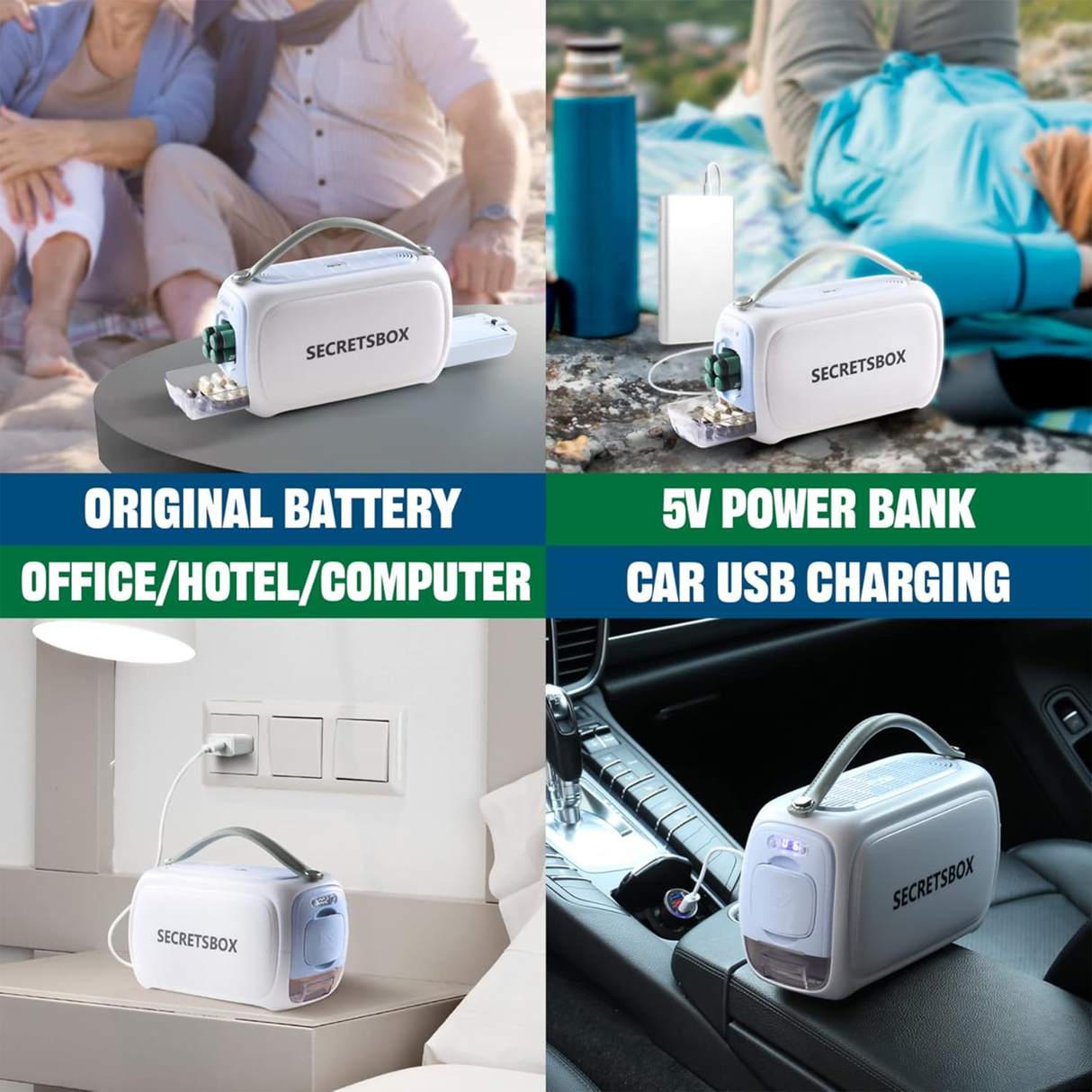 Portable Medicine Cooler Box – Insulated Storage for Insulin & Temperature-Sensitive Medicines by SecretsBox