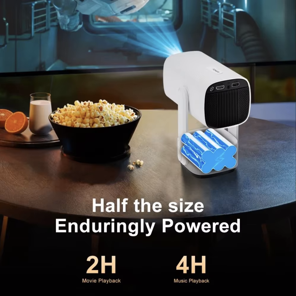Portable Rechargeable Mini Cinema Projector | Projector | SASKA Trading