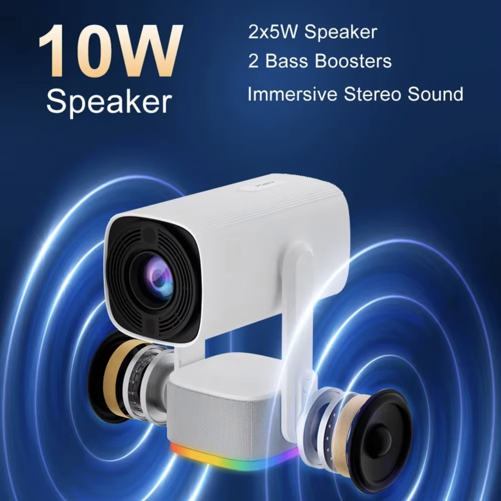 Portable Rechargeable Mini Cinema Projector | Projector | SASKA Trading