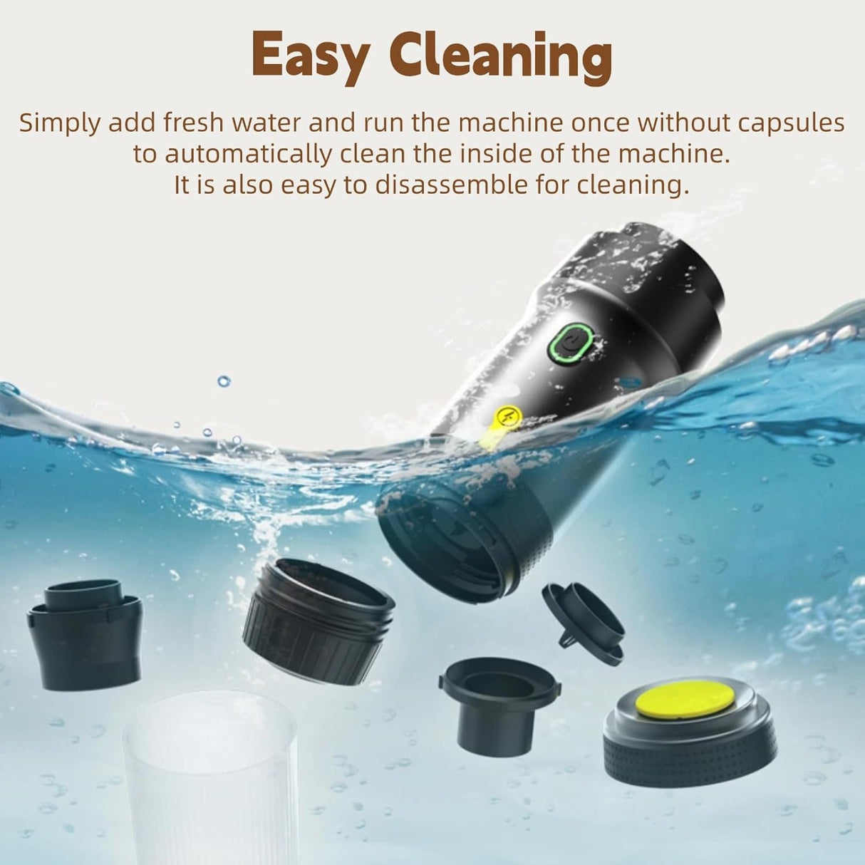 Portable Espresso Coffee Machine | Coffee Maker | SASKA Trading