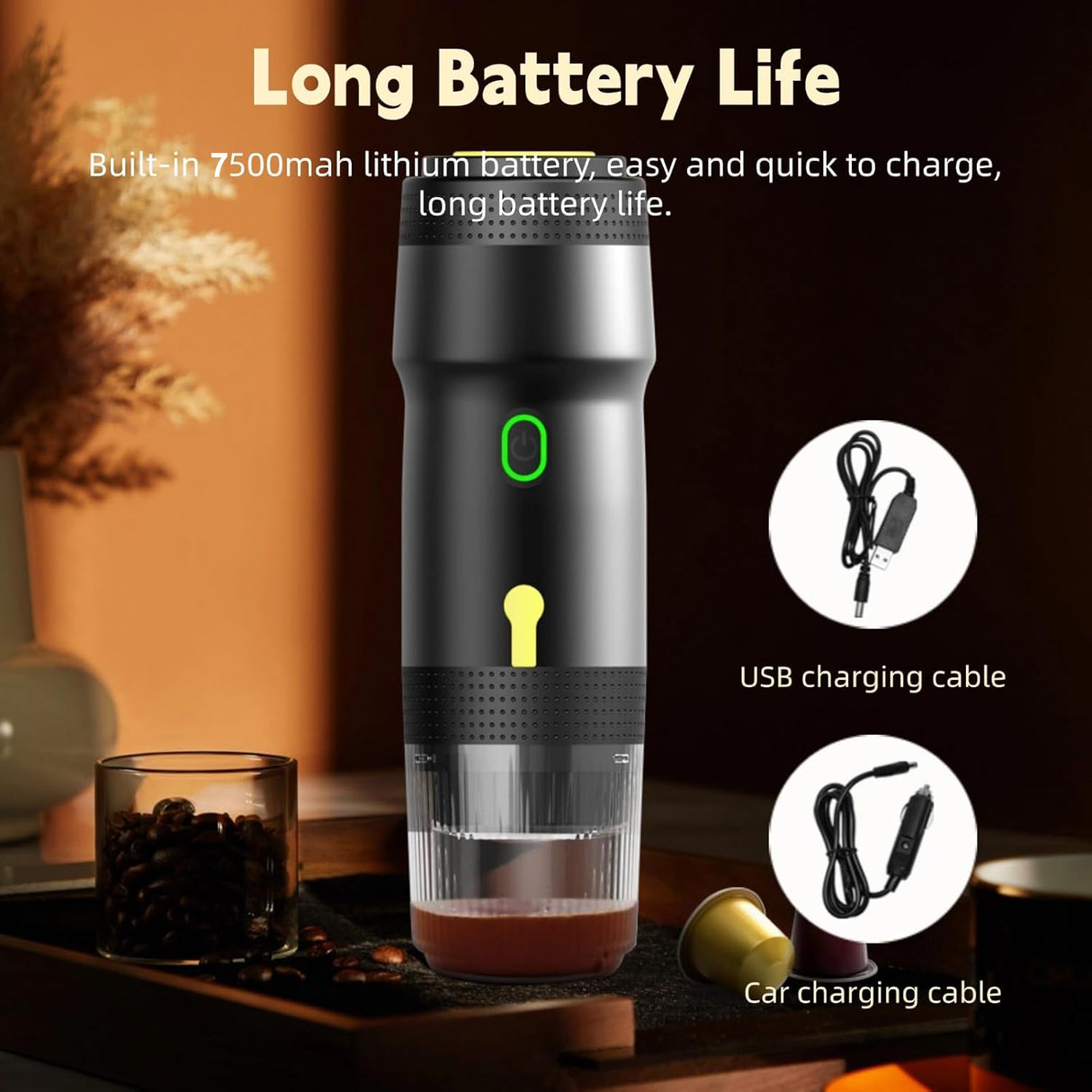 Portable Espresso Coffee Machine | Coffee Maker | SASKA Trading