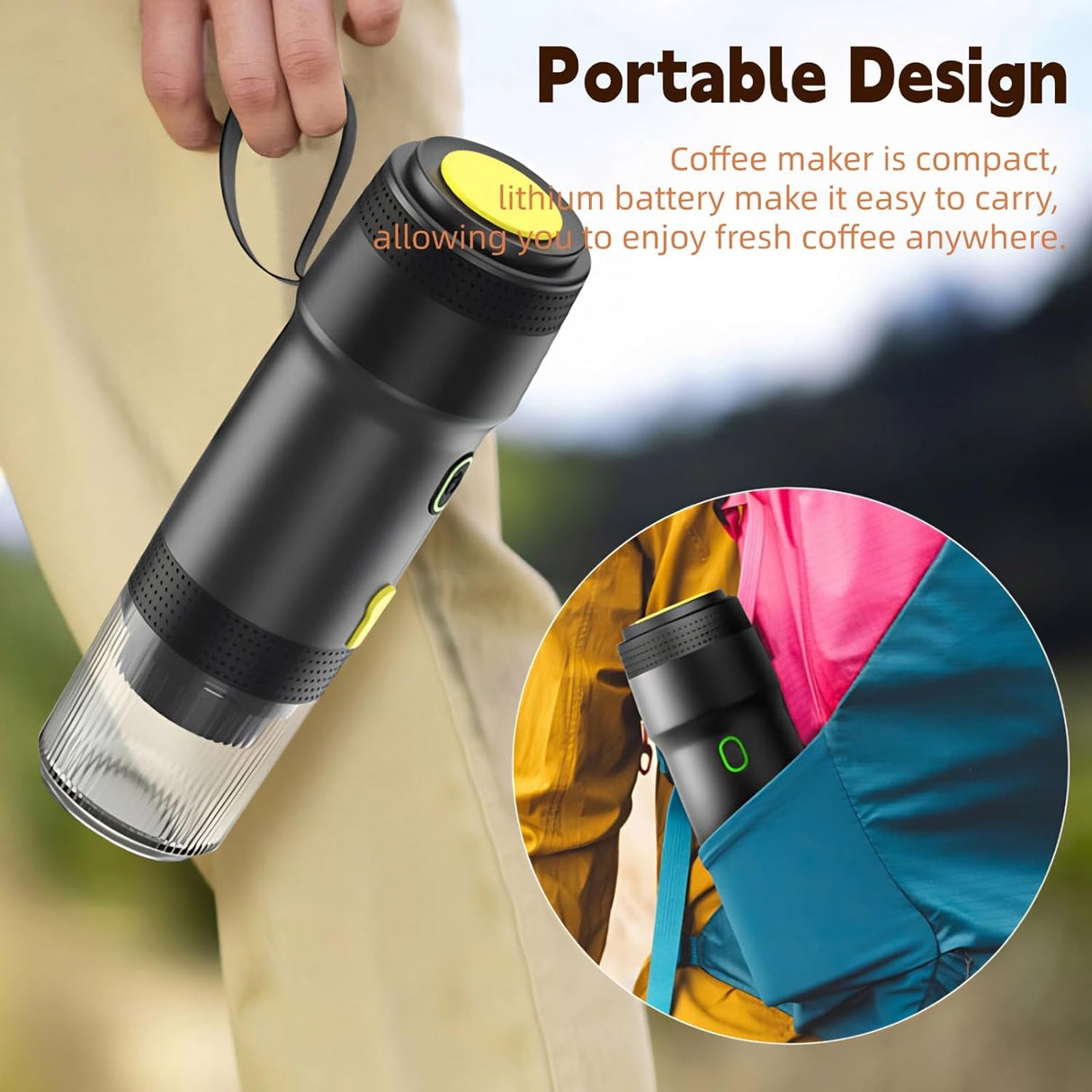 Portable Espresso Coffee Machine | Coffee Maker | SASKA Trading