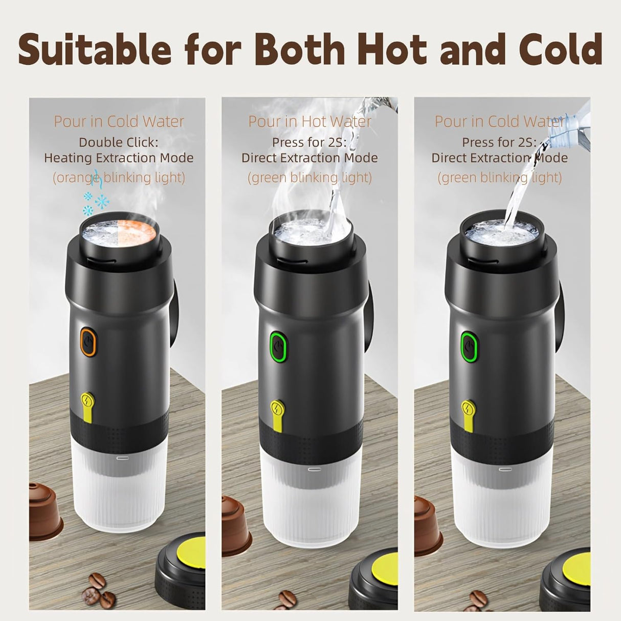 Portable Espresso Coffee Machine | Coffee Maker | SASKA Trading