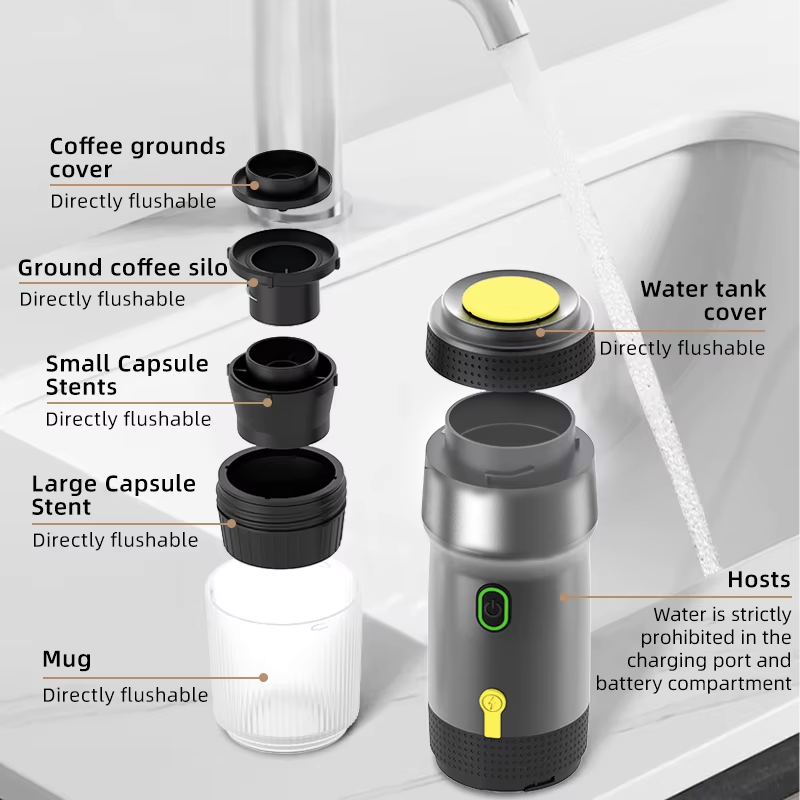 Portable Espresso Coffee Machine | Coffee Maker | SASKA Trading