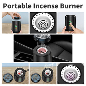Portable Mini Electric Bukhoor Burner BK-18 | Incense Burner | SASKA Trading