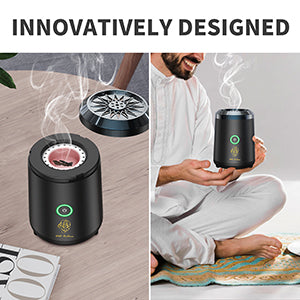 Portable Mini Electric Bukhoor Burner BK-18 | Incense Burner | SASKA Trading