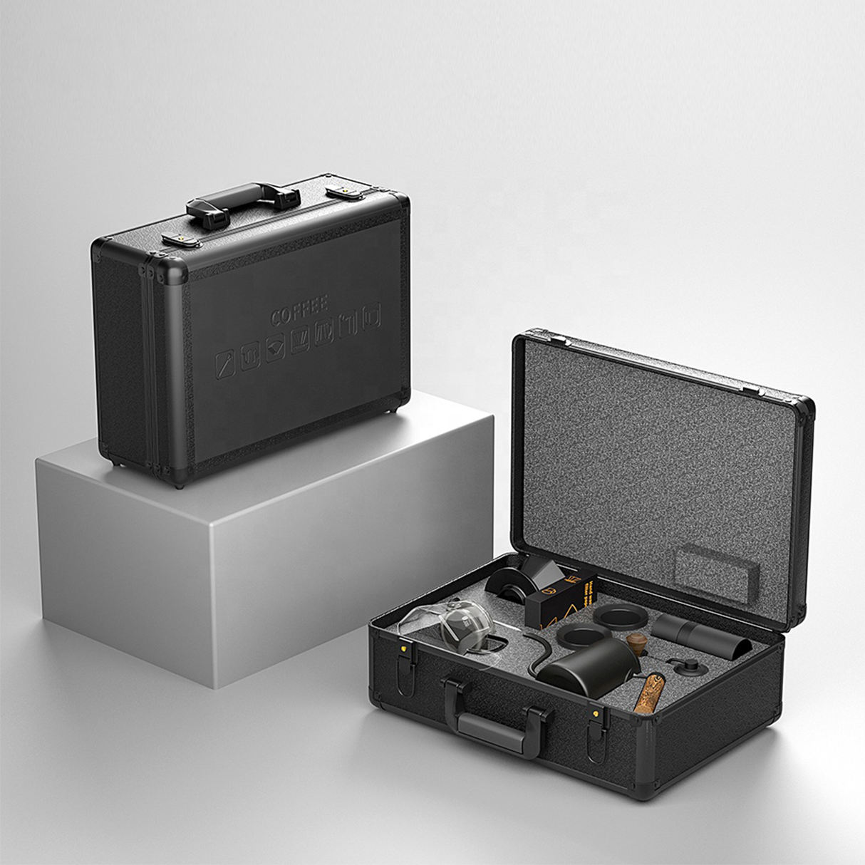 Premium Coffee Hand Brewing Set with Precision Scale | v60 coffee set | SASKA Trading