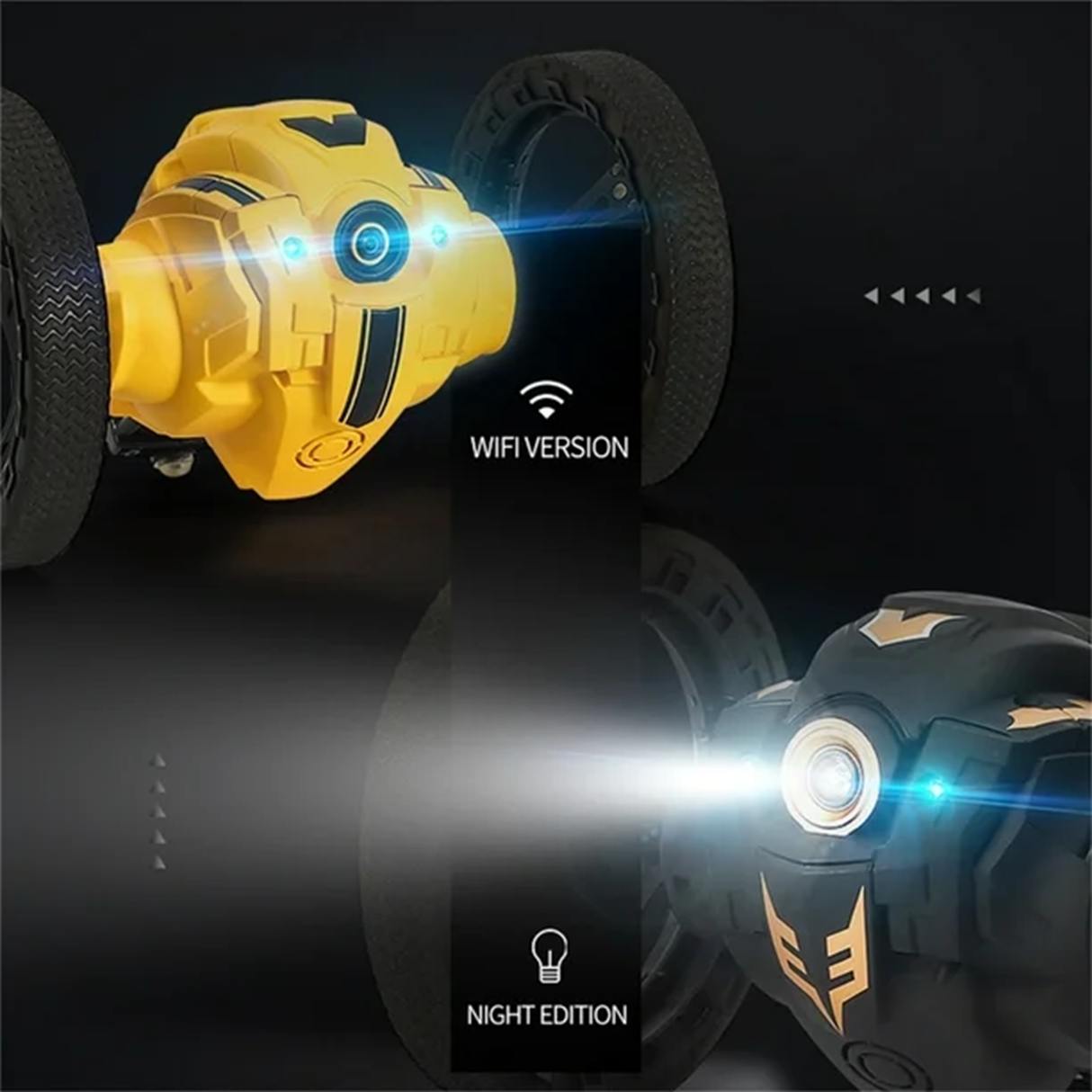 RC Stunt Car with 360° Rotation, Jumping & HD Camera | RC car | SASKA Trading