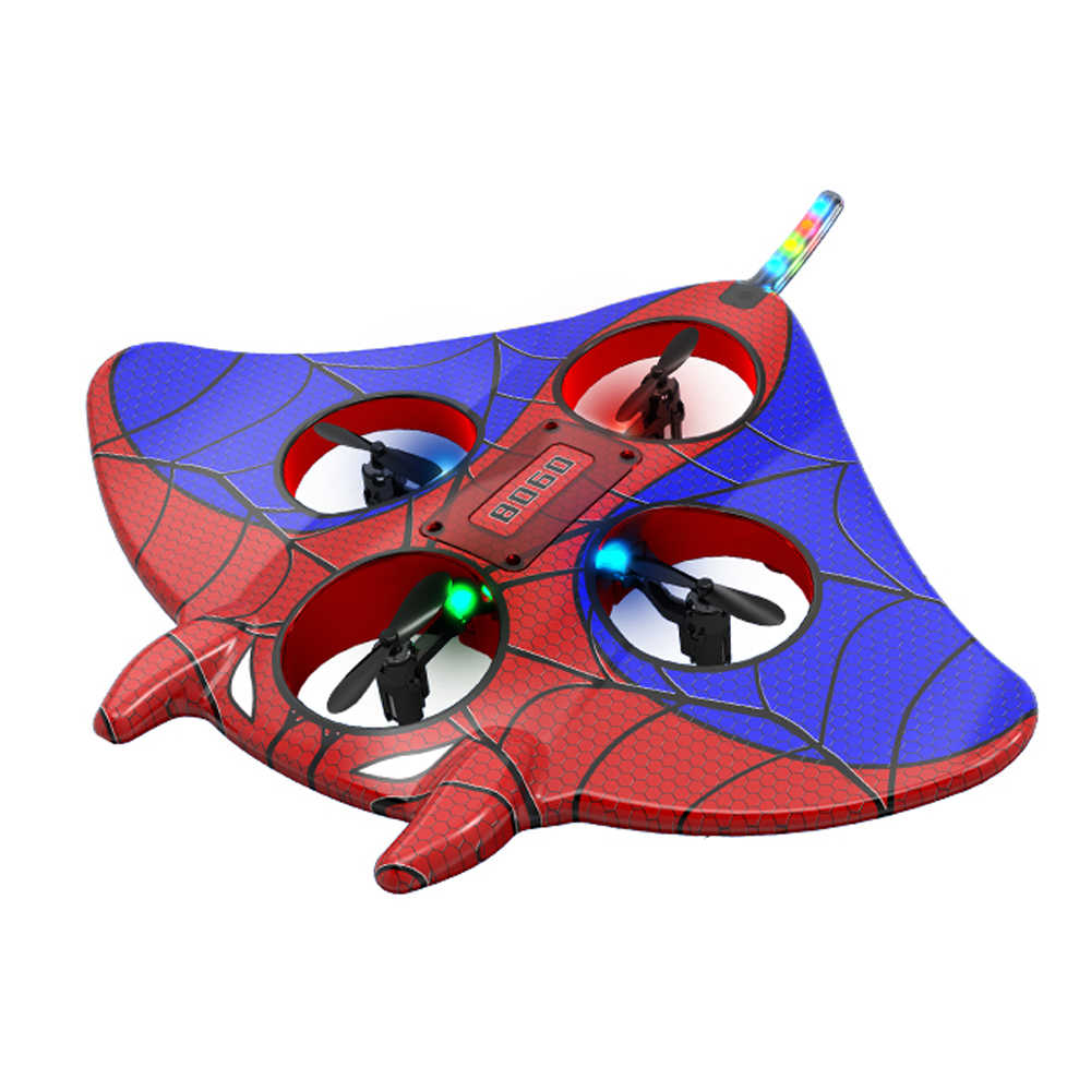 Ray Foam Drone – 2.4G Fighter Aero Spider-Man Superhero Glider | Remote Controlled Plane | SASKA Trading