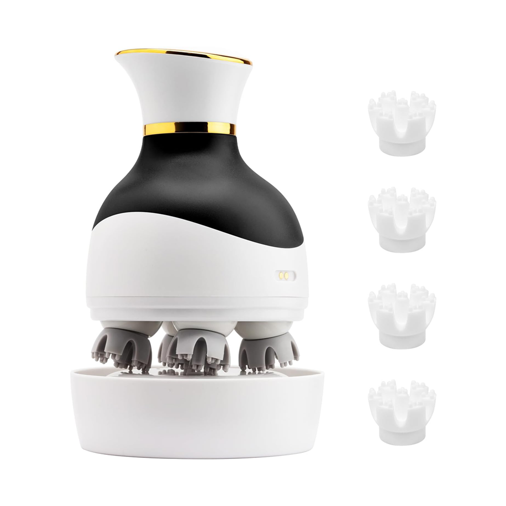 Rechargeable Deep Kneading Scalp Massager - 3D Head Massager B27 | Head Massager | SASKA Trading