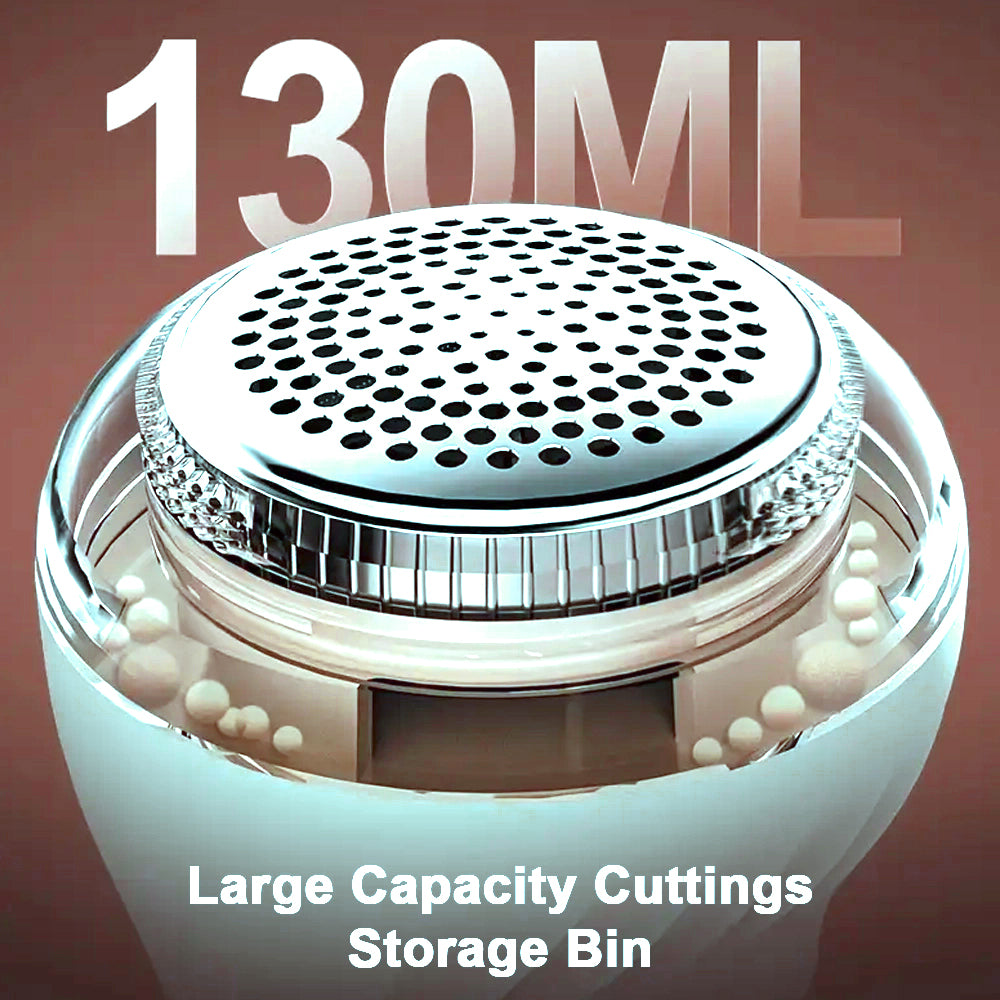 Rechargeable Fabric Shaver with Digital Display | Lint Remover | SASKA Trading