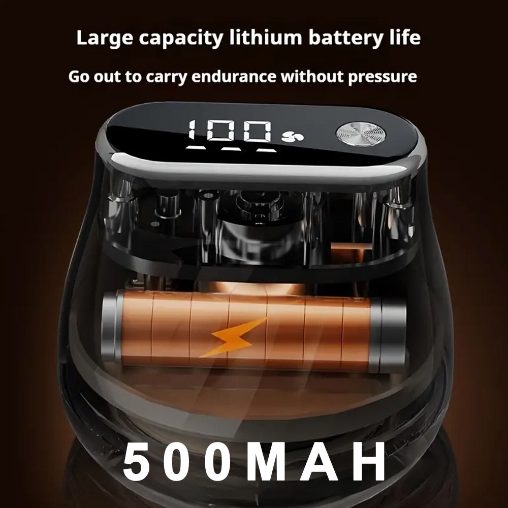 Rechargeable Fabric Shaver with Digital Display | Lint Remover | SASKA Trading