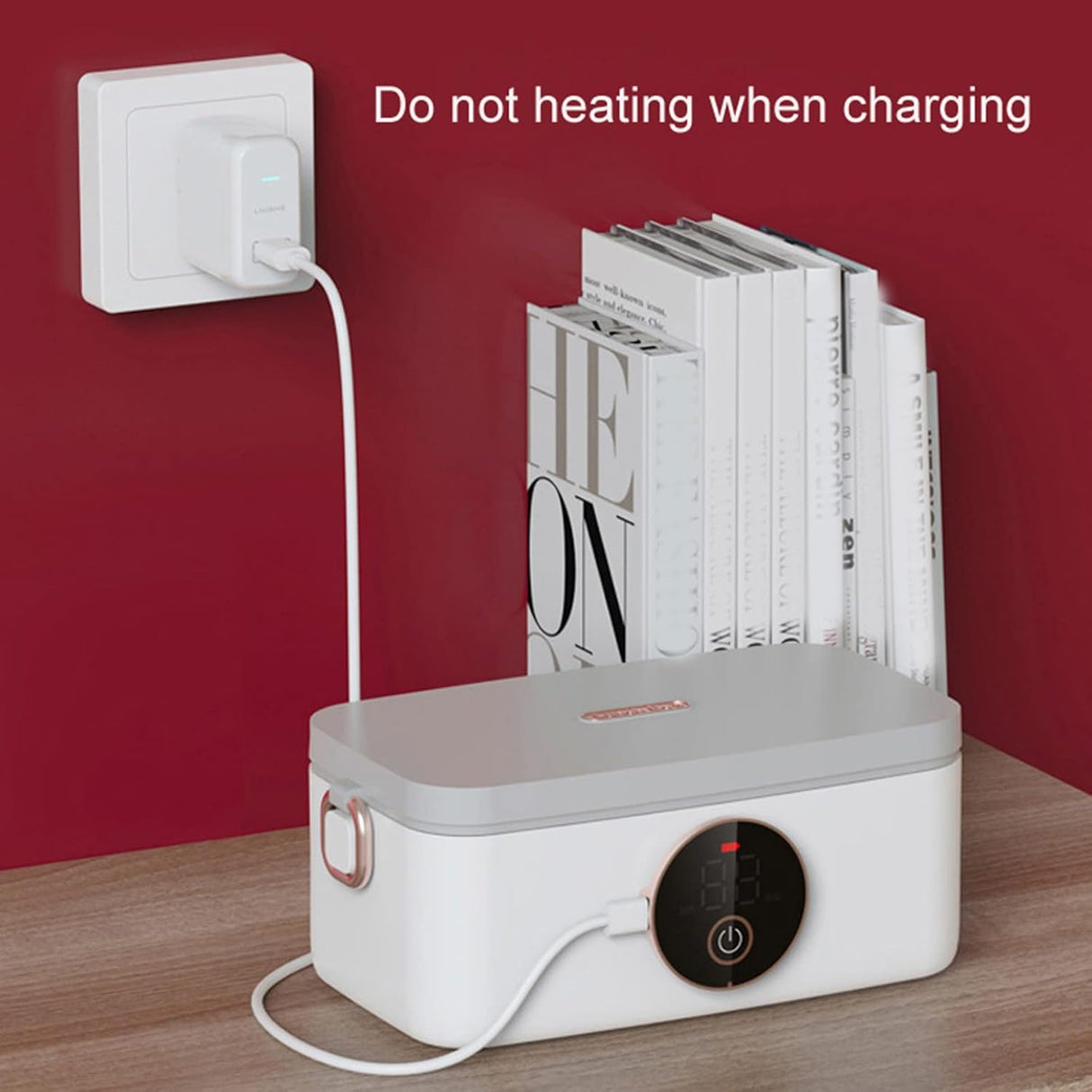 Rechargeable Insulated Lunch Box FH-1 | Electric Lunch Box | SASKA Trading