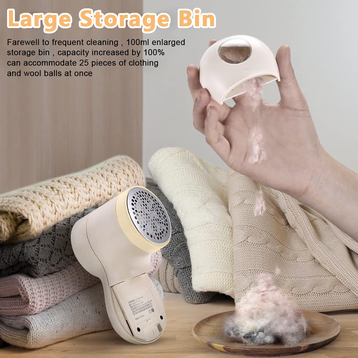 Rechargeable Fabric Lint Trimmer | Lint Remover | SASKA Trading