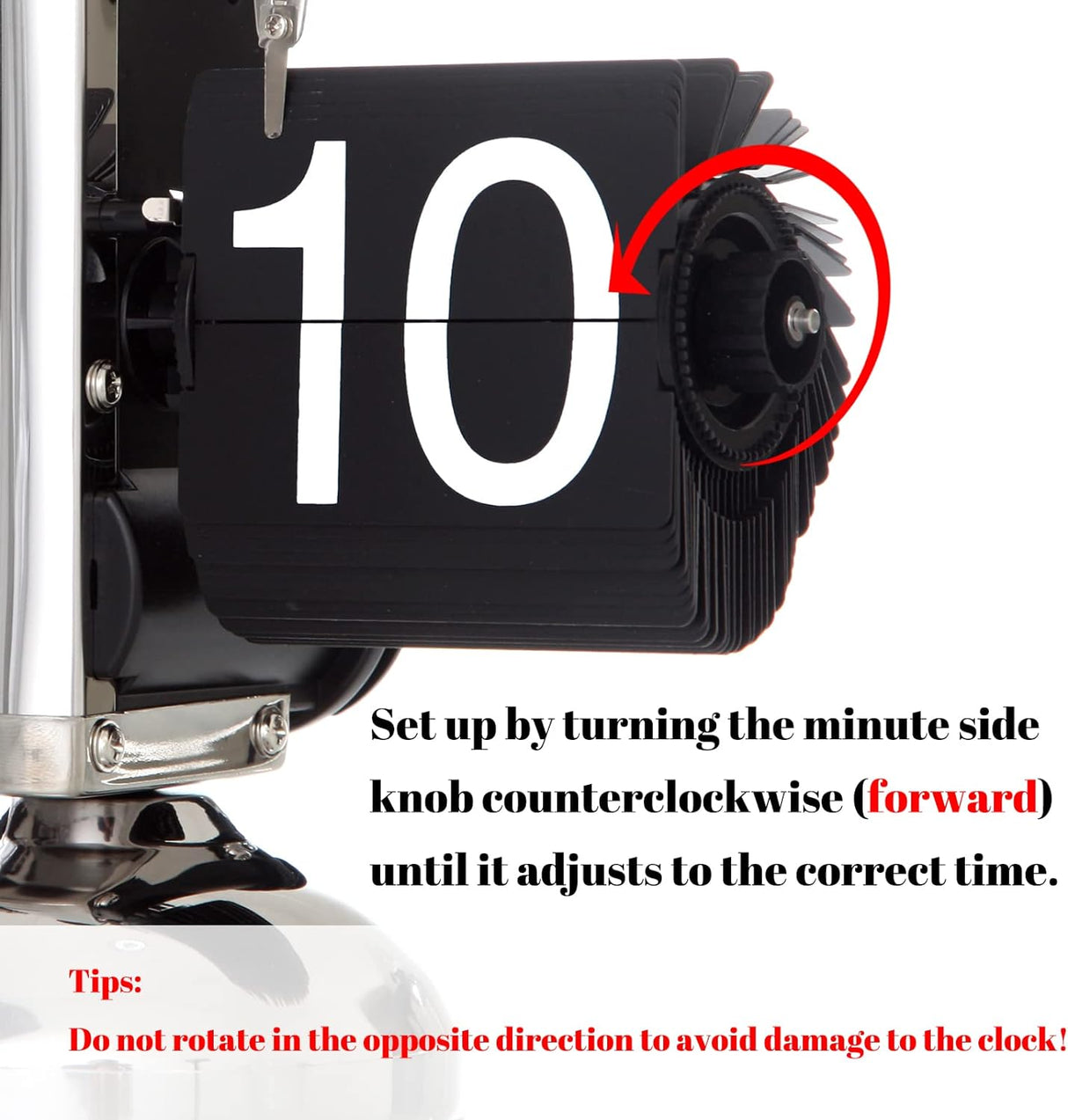 Retro Auto Flip Clock | Desk Clock | SASKA Trading