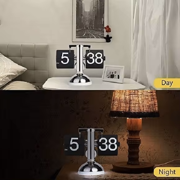 Retro Auto Flip Clock | Desk Clock | SASKA Trading