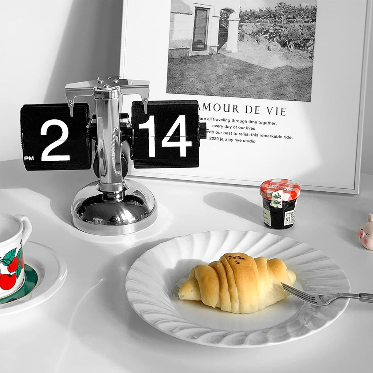 Retro Auto Flip Clock | Desk Clock | SASKA Trading