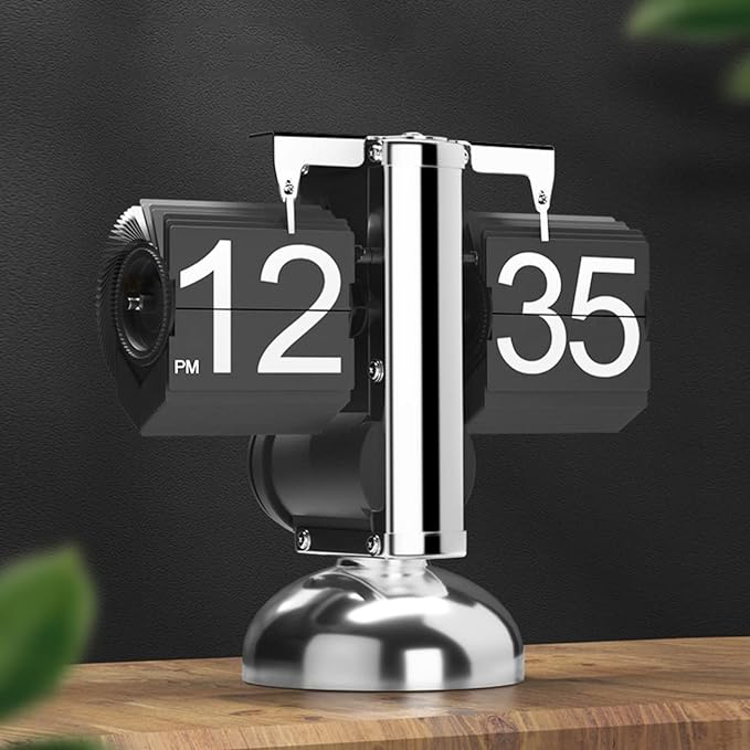 Retro Auto Flip Clock | Desk Clock | SASKA Trading