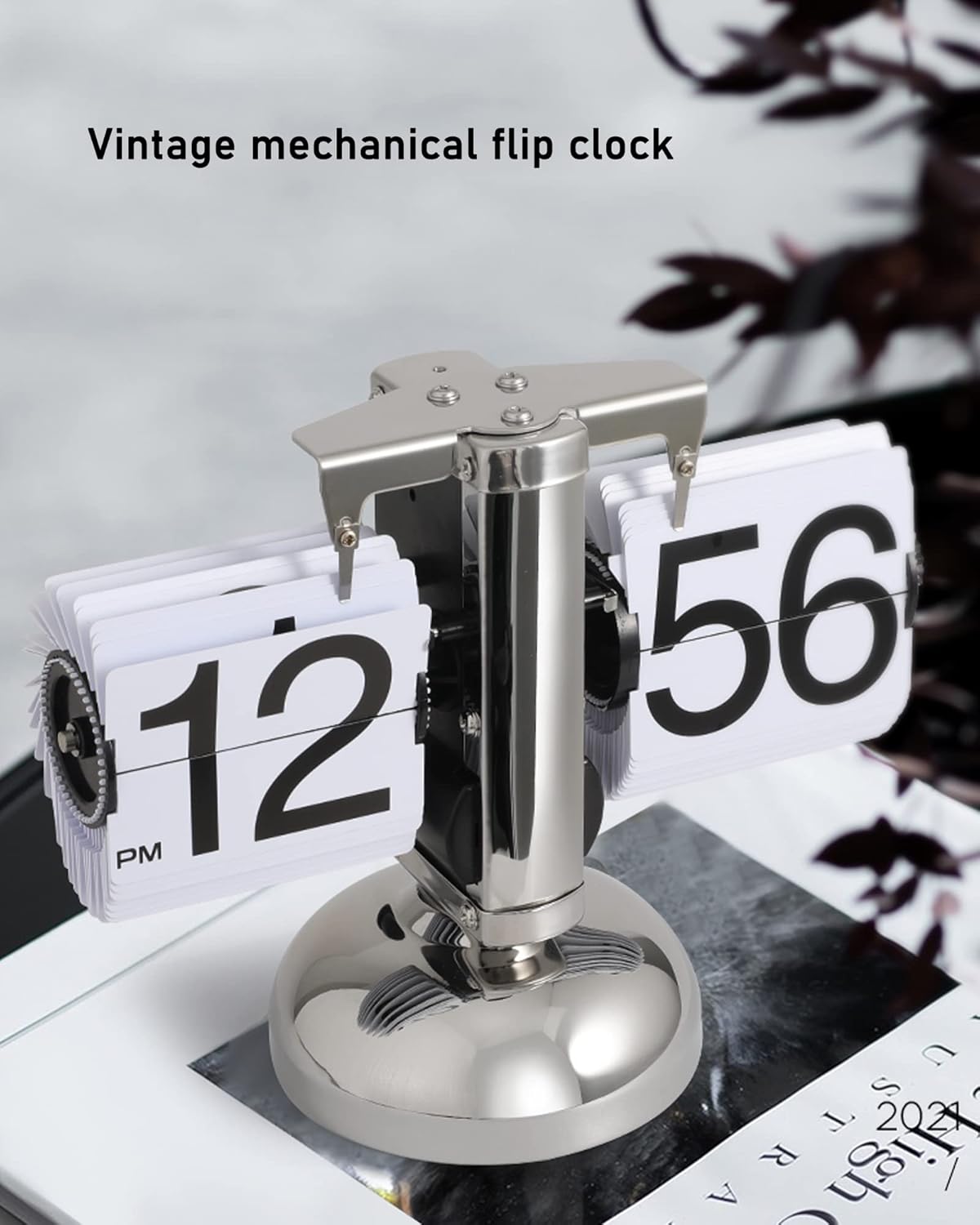 Retro Auto Flip Clock | Desk Clock | SASKA Trading