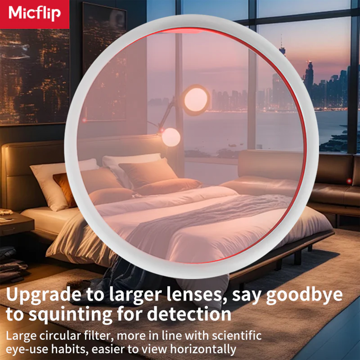 S05 FindMy Hidden Camera Detector – Smart Anti-Spy Lens Finder with Apple Tracking by Micflip