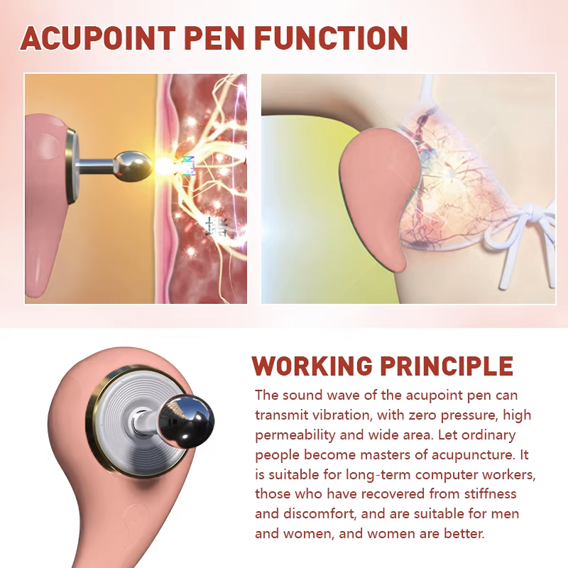 Electric Head & Point Massager - Rechargeable Handheld Scalp Massaging Device | Head Massager | SASKA Trading