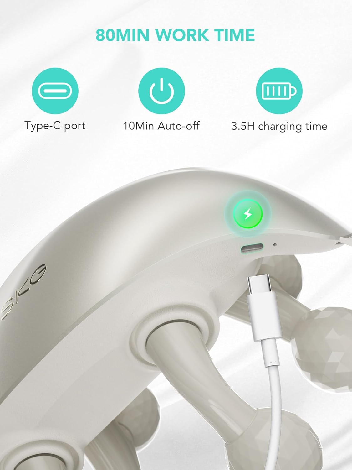 H7 Ultra Neck and Shoulder Shiatsu Massager by SKG | Massager | SASKA Trading