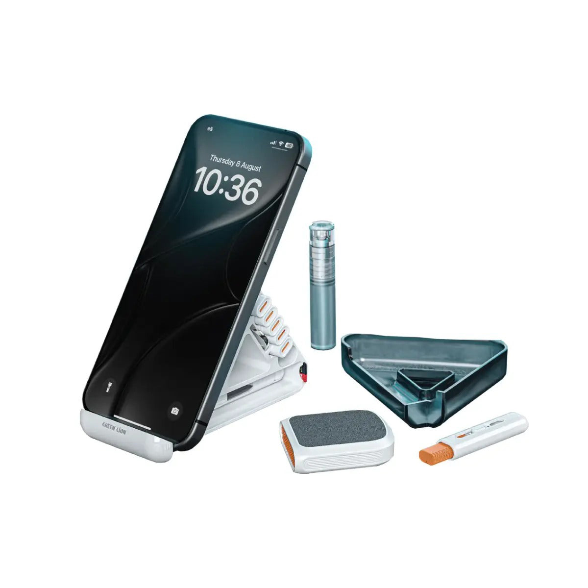 مجموعة تنظيف متعددة الاستخدامات، 22 في 1، للكاميرا ولوحة المفاتيح والشاشة من Green Lion